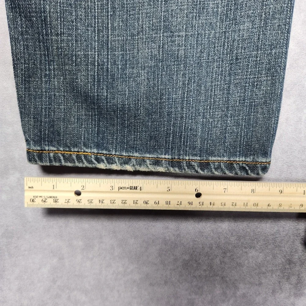 Levis 559 Relaxed Straight Jeans Mens 36x32 Blue Denim Medium‎ Wash 100% Cotton